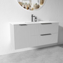 3D-2H 1200x450x550mm Grey Wall Hung Plywood Vanity with Ceramic Basin 3D-2H 1200x450x550mm Grey Wall Hung Plywood Vanity with Ceramic Basin